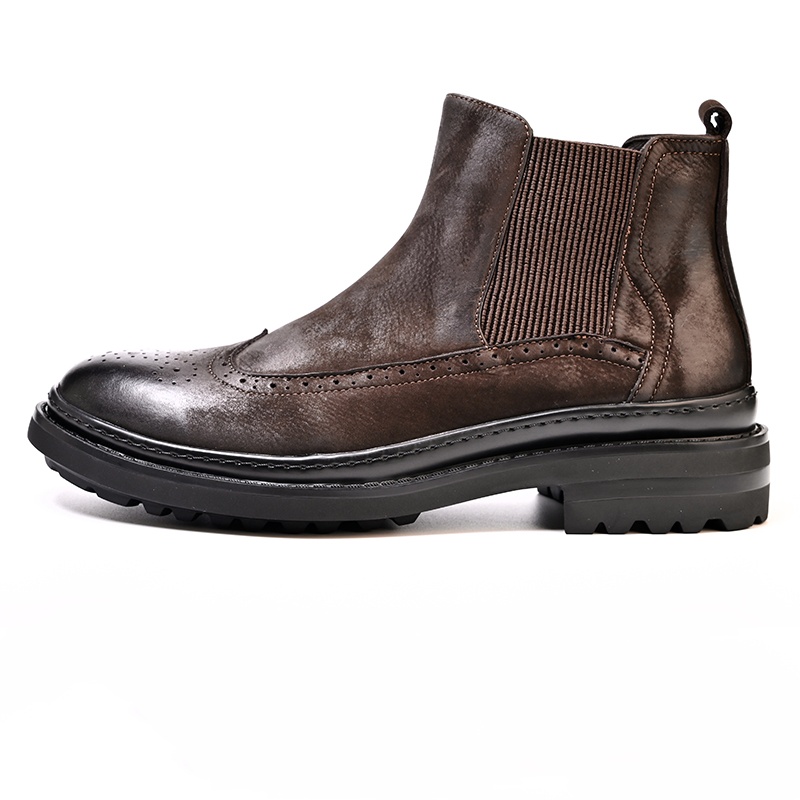 Короткие мужские ботинки челси цвета кофе Brounvanm, Coffee
Короткие мужские ботинки челси цвета кофе Brounvanm, Coffee