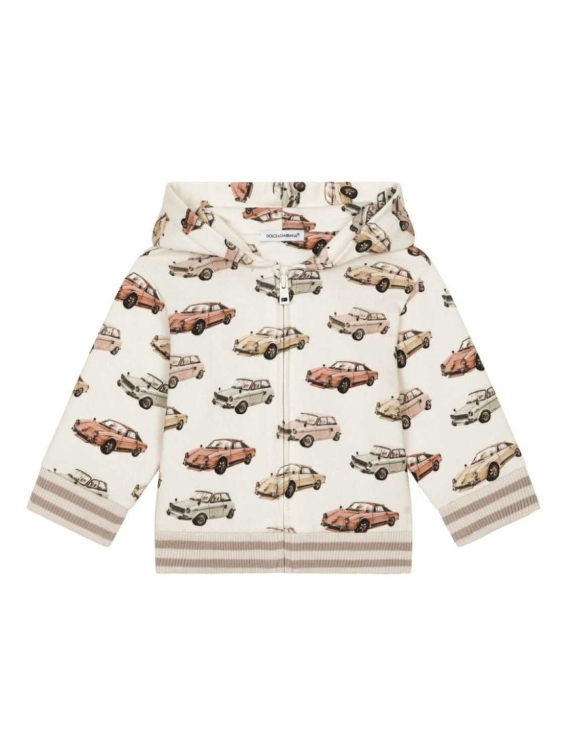 Dolce & Gabbana Kids толстовка с капюшоном на молнии с принтом автомобиля, нейтральный цвет
Dolce & Gabbana Kids толстовка с капюшоном на молнии с принтом автомобиля, нейтральный цвет