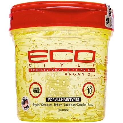 Гель для укладки в эко-стиле с марокканским аргановым маслом, фиксация на весь день, без спирта, без парабенов, без сульфатов, без шелушения, против зуда, 473 мл, янтарный, Eco Styler
Гель для укладки в эко-стиле с марокканским аргановым маслом, фиксация на весь день, без спирта, без парабенов, без сульфатов, без шелушения, против зуда, 473 мл, янтарный, Eco Styler