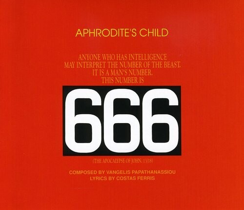 CD диск Aphrodite's Child / Vangelis: 666: Apocalypse of St John
CD диск Aphrodite's Child / Vangelis: 666: Apocalypse of St John
