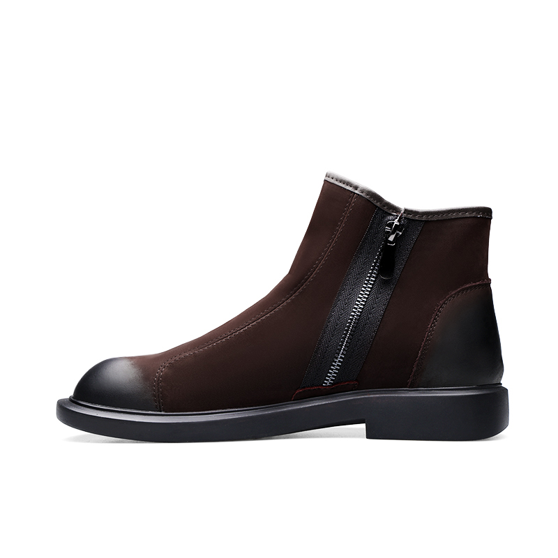 PARDASAUL Мужские полусапожки черно-коричневые с коричневым флисовым утеплителем, цвет Brown Fleece-Lined Insulated Shoes
PARDASAUL Мужские полусапожки черно-коричневые с коричневым флисовым утеплителем, цвет Brown Fleece-Lined Insulated Shoes