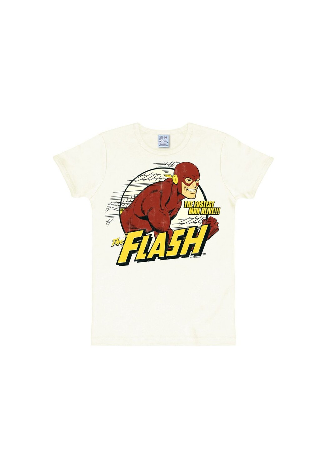 Футболка Slimfit Flash — Самый быстрый человек на свете LOGOSHIRT, цвет Almost White
Футболка Slimfit Flash — Самый быстрый человек на свете LOGOSHIRT, цвет Almost White