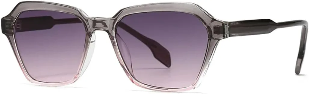 Ретро солнцезащитные очки для женщин, модные градиентные очки с защитой от УФ-излучения для мужчин, трендовые панк-солнцезащитные очки SZVVBKK, C6 Gray Purple
Ретро солнцезащитные очки для женщин, модные градиентные очки с защитой от УФ-излучения для мужчин, трендовые панк-солнцезащитные очки SZVVBKK, C6 Gray Purple