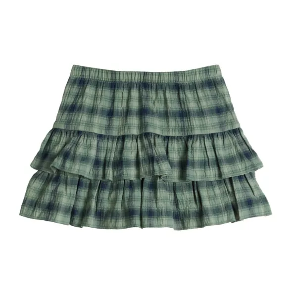 Девочки 6-20 лет юбка-шорты с ярусами и рюшами в обычных и больших размерах So, цвет green plaid
Девочки 6-20 лет юбка-шорты с ярусами и рюшами в обычных и больших размерах So, цвет green plaid