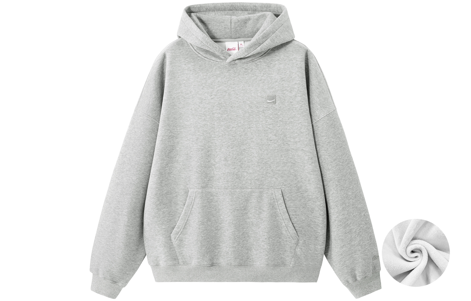 Свитшот унисекс Coca Cola Coca-Cola, серый
Свитшот унисекс Coca Cola Coca-Cola, серый