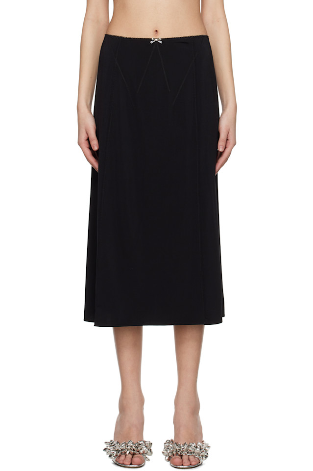 Юбка миди с бантом Rabanne, черный
Юбка миди с бантом Rabanne, черный