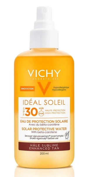 Vichy Idéal Soleil Solar Water SPF 30 200 мл Интенсивный загар для лица и тела
Vichy Idéal Soleil Solar Water SPF 30 200 мл Интенсивный загар для лица и тела