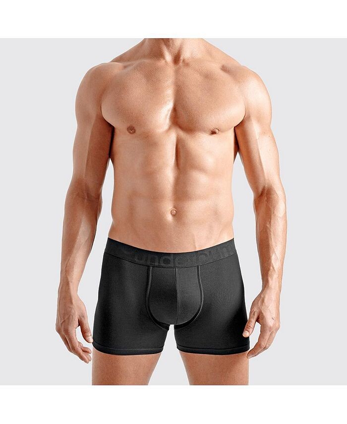 Мужские трусы-боксеры с мягкой подкладкой из модала Rounderbum, черный 
Мужские трусы-боксеры с мягкой подкладкой из модала Rounderbum, черный