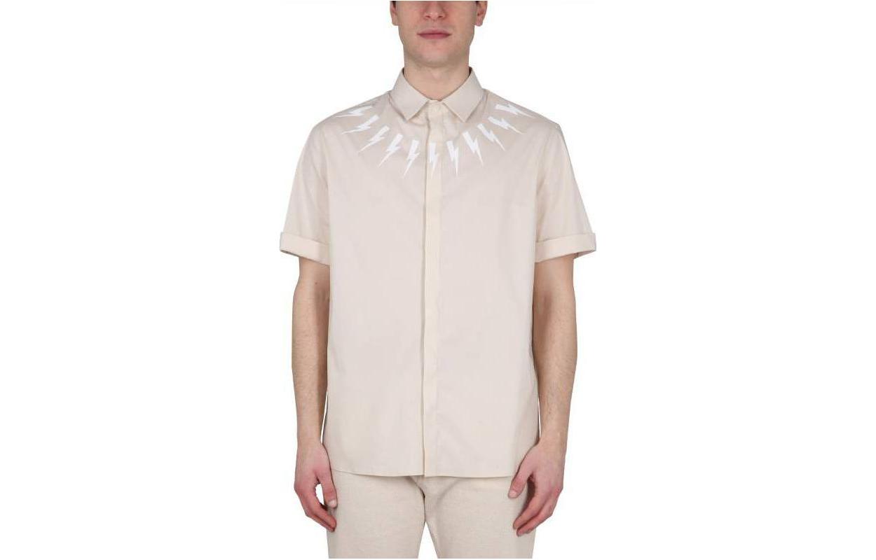 Neil Barrett Мужская рубашка бежевого цвета Beige
Neil Barrett Мужская рубашка бежевого цвета Beige