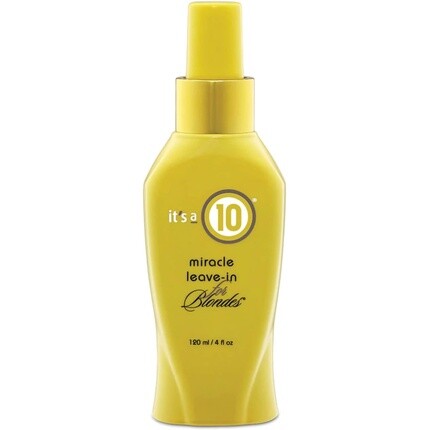 Несмываемый кондиционер «10 чудес» для блондинок, 4 унции, It'S A 10 Haircare
Несмываемый кондиционер «10 чудес» для блондинок, 4 унции, It'S A 10 Haircare