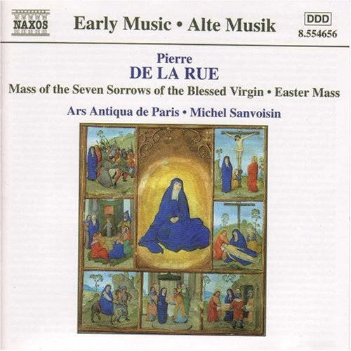 CD диск De La Rue / Nirouet / Bourdin / Olive / Sanvoisin: Mass of the Seven Sorrows of the Blessed Virgin
CD диск De La Rue / Nirouet / Bourdin / Olive / Sanvoisin: Mass of the Seven Sorrows of the Blessed Virgin