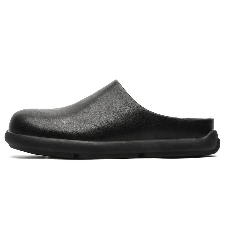 FAPAI Унисекс противоскользящие тапочки с закрытым носком черные, цвет Black (Men's Size)
FAPAI Унисекс противоскользящие тапочки с закрытым носком черные, цвет Black (Men's Size)