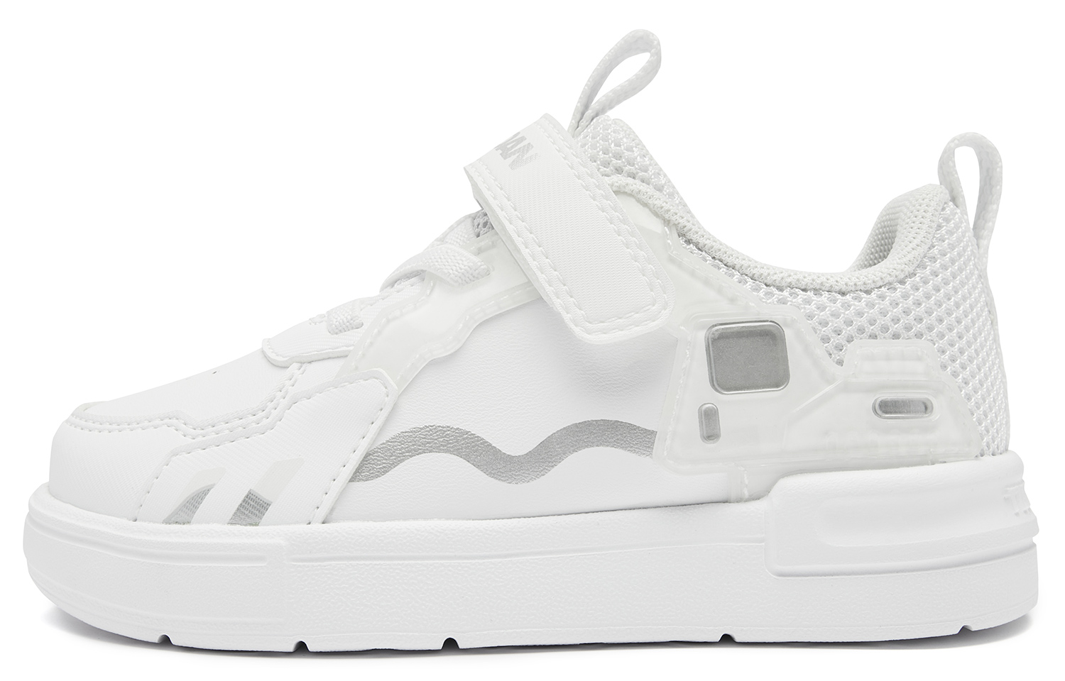 QIAODAN Низкие детские туфли белого цвета для младенцев и малышей
QIAODAN Низкие детские туфли белого цвета для младенцев и малышей