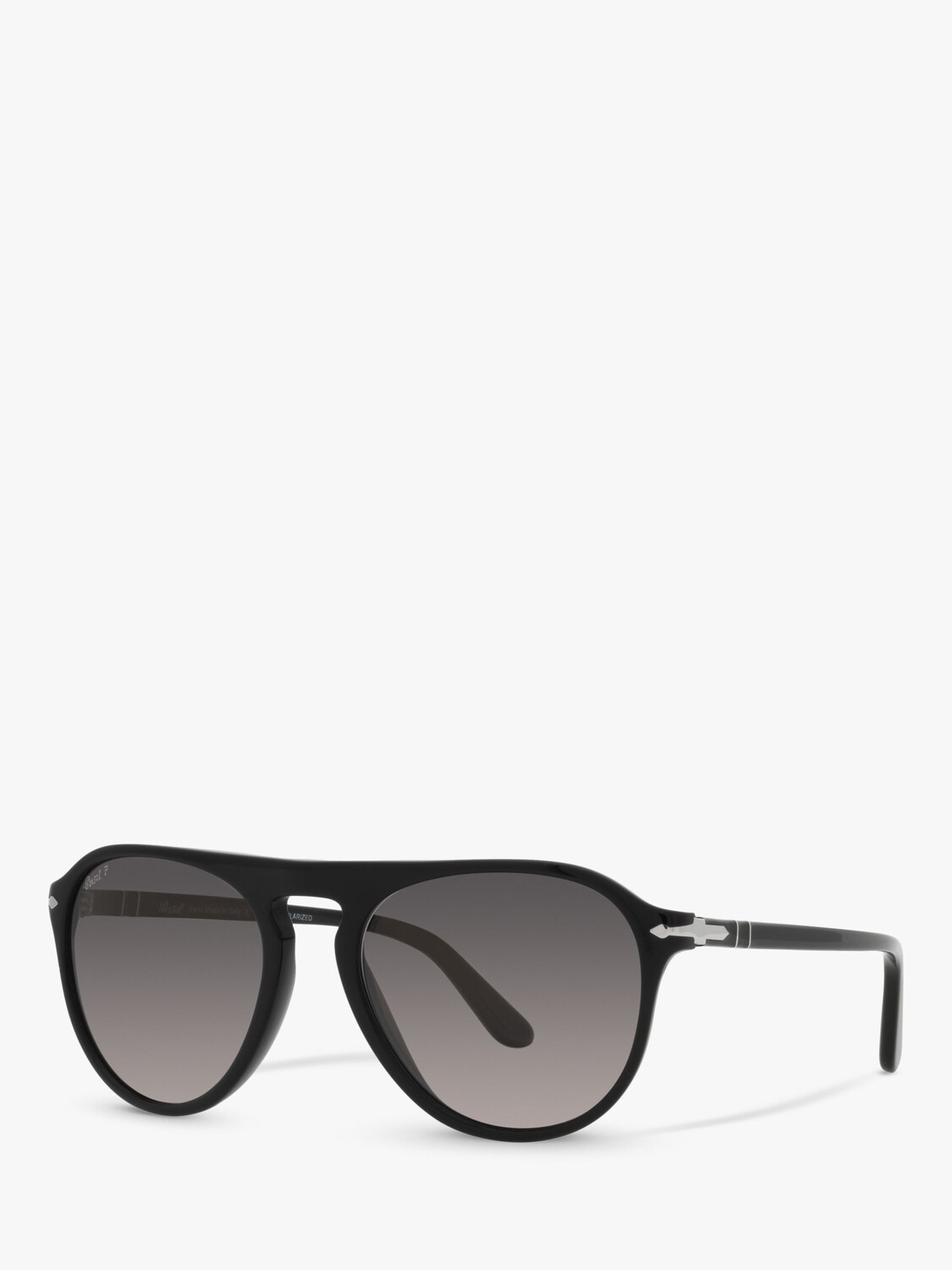 Persol PO3302S Поляризованные солнцезащитные очки-авиаторы унисекс, черный/серый с градиентом
Persol PO3302S Поляризованные солнцезащитные очки-авиаторы унисекс, черный/серый с градиентом