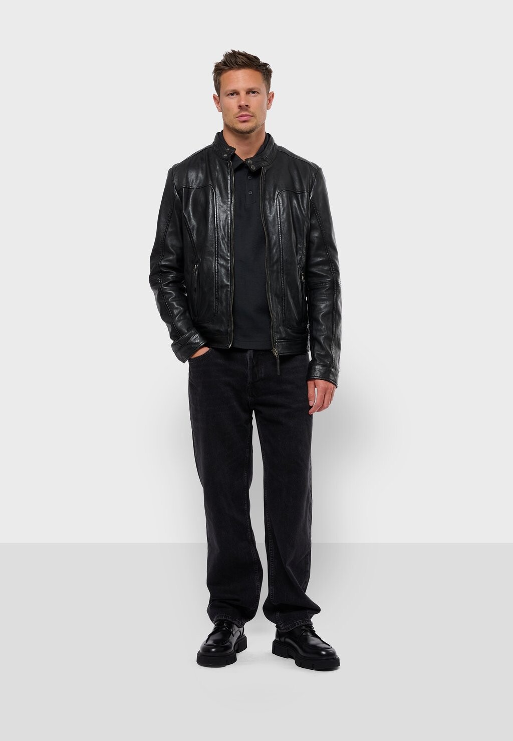 Кожаная куртка CYRIL Oakwood, черный
Кожаная куртка CYRIL Oakwood, черный