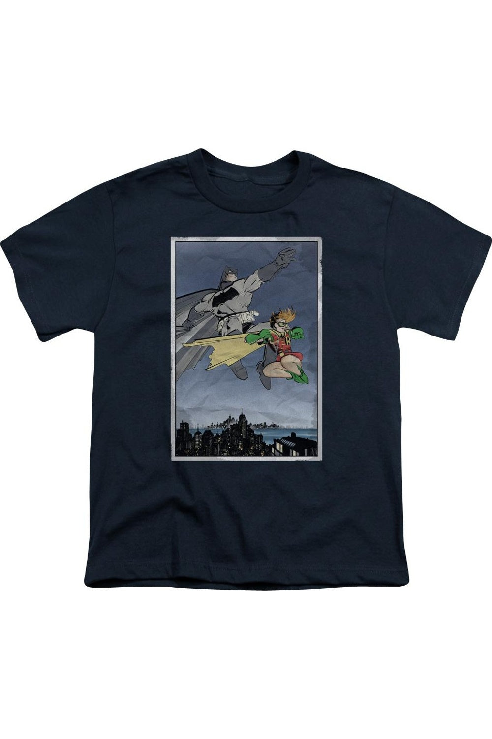 Футболка Batman Dkr Duo с коротким рукавом для детей Gildan, темно-синий
Футболка Batman Dkr Duo с коротким рукавом для детей Gildan, темно-синий