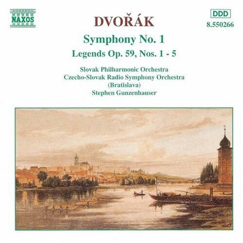 CD диск Dvorak / Gunzenhauser / Slovak Philharmonic: Symphony 1 / Legends 1-5
CD диск Dvorak / Gunzenhauser / Slovak Philharmonic: Symphony 1 / Legends 1-5