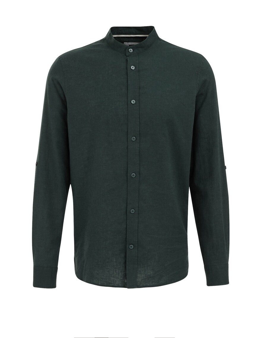 Рубашка обычного кроя на пуговицах WE Fashion, темно-зеленый
Рубашка обычного кроя на пуговицах WE Fashion, темно-зеленый