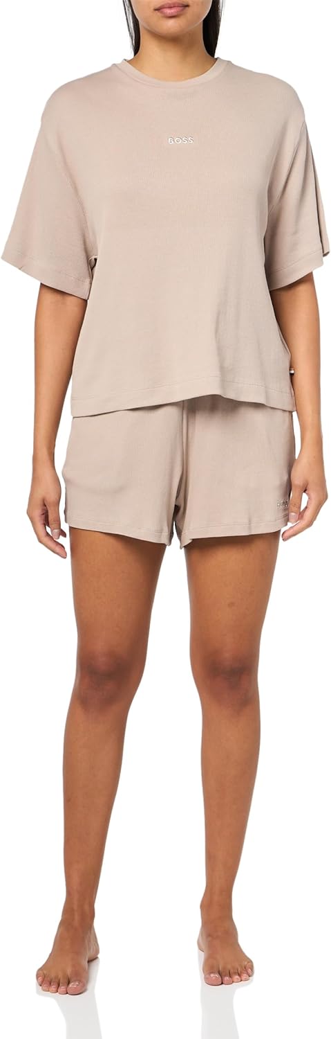 BOSS женский комплект Ribbed Betty Short Set, Grey Taupe
BOSS женский комплект Ribbed Betty Short Set, Grey Taupe