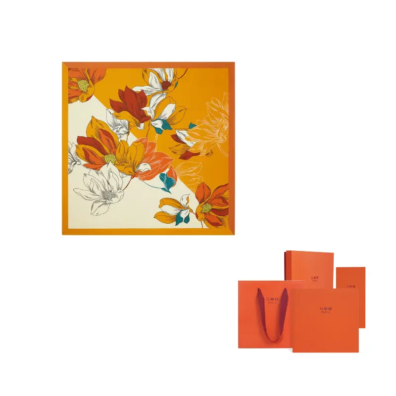 WENSLI Шёлковый шарф, Orange
WENSLI Шёлковый шарф, Orange