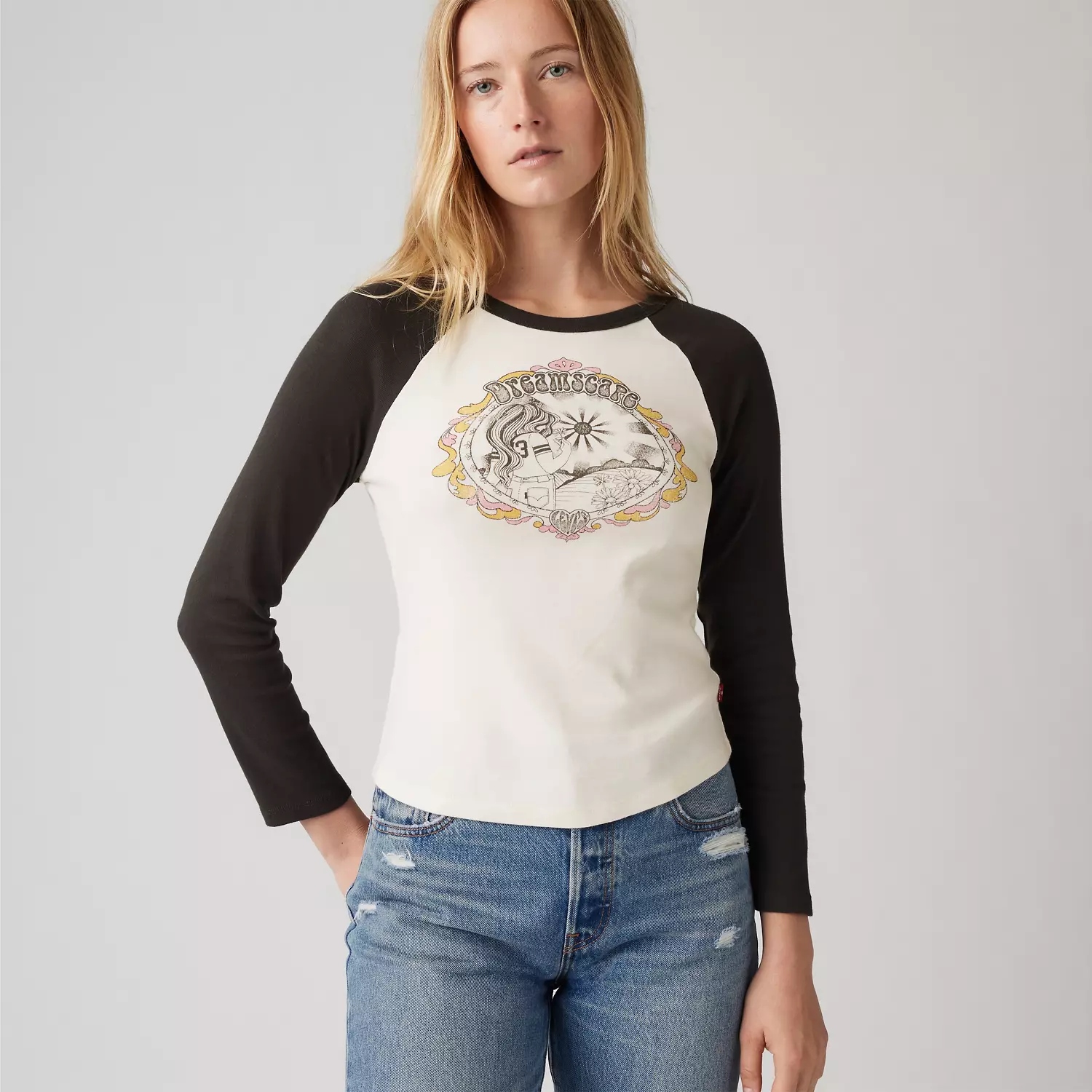 Футболка с графическим принтом для бейсбола Levi's, цвет Pirate Black - Black
Футболка с графическим принтом для бейсбола Levi's, цвет Pirate Black - Black