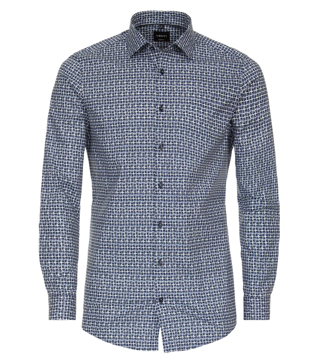 Деловая рубашка VENTI "Деловая рубашка VENTI принт", синий
Деловая рубашка VENTI "Деловая рубашка VENTI принт", синий