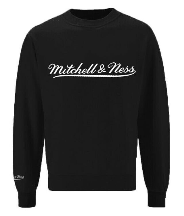 Мужской свитер с логотипом Mitchell ness Mitchell And Ness, черный
Мужской свитер с логотипом Mitchell ness Mitchell And Ness, черный