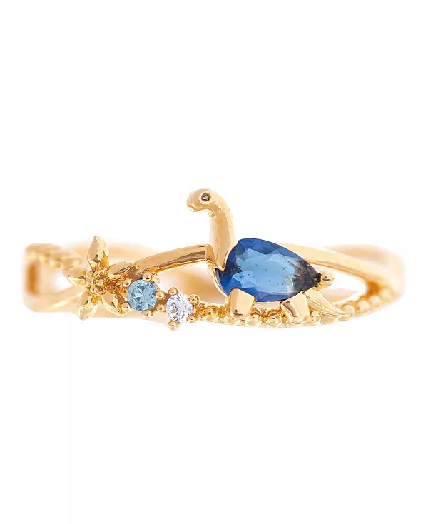 Кольцо с длинношеим динозавром Girls Crew, gold-plated
Кольцо с длинношеим динозавром Girls Crew, gold-plated