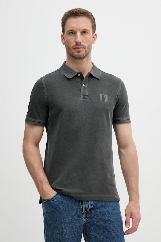 Хлопковая поло United Colors Of Benetton, серый
Хлопковая поло United Colors Of Benetton, серый