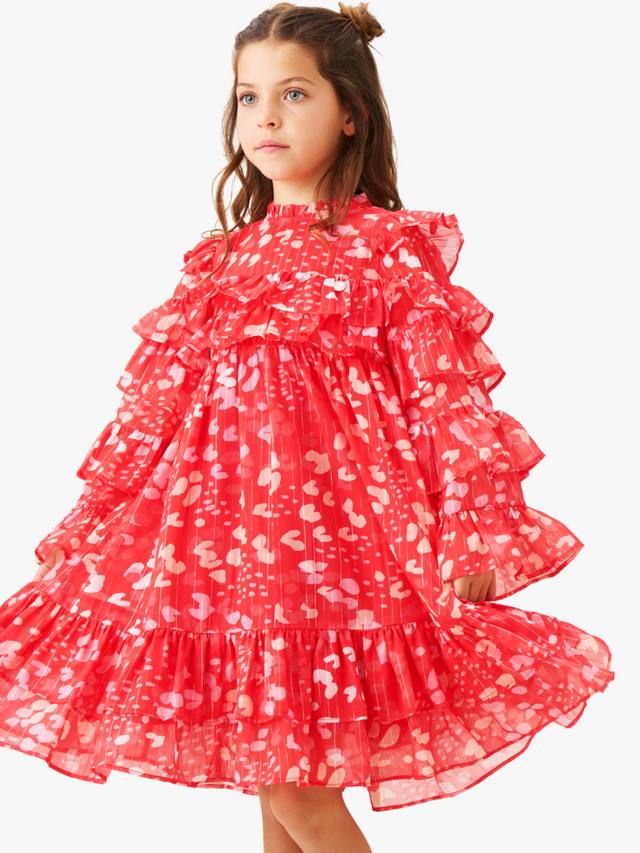 Детское платье с рюшами и принтом Angel & Rocket, Red
Детское платье с рюшами и принтом Angel & Rocket, Red