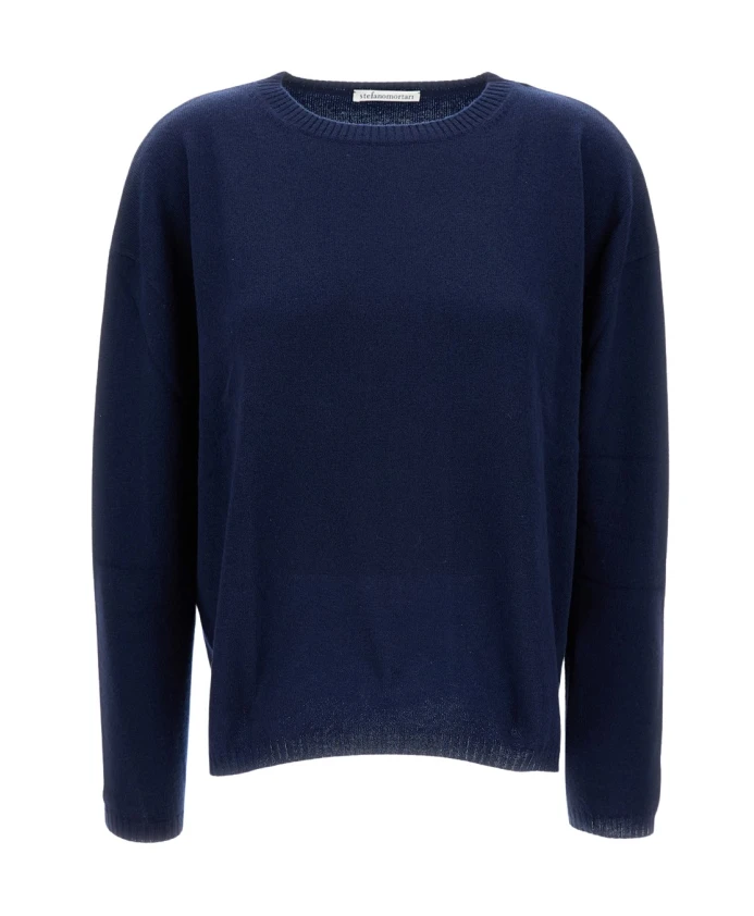 Свитер с круглым вырезом Stefano Mortari, синий
Свитер с круглым вырезом Stefano Mortari, синий