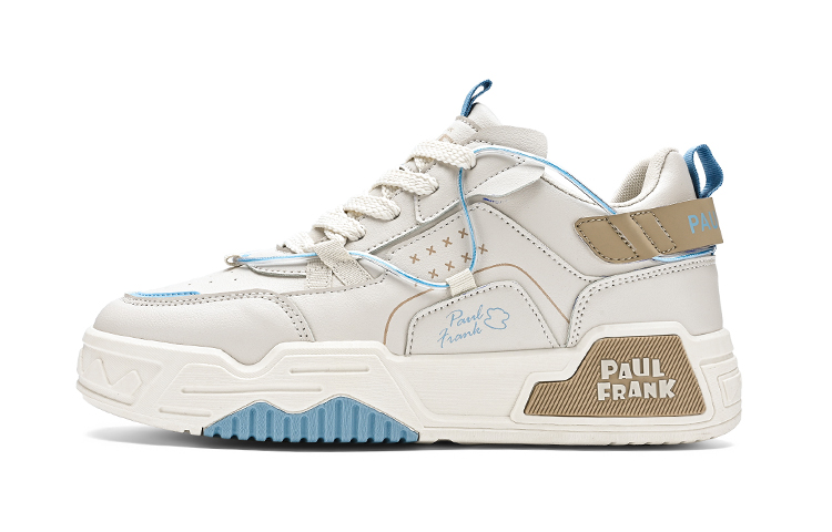 Мужские низкие противоскользящие износостойкие скейтборд кроссовки PAUL FRANK, бежевый синий
Мужские низкие противоскользящие износостойкие скейтборд кроссовки PAUL FRANK, бежевый синий