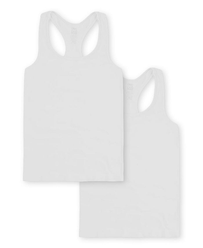 Набор из двух майок с ребристым узором и открытыми плечами - (10-14) - Для подростков Malibu Sugar, белый
Набор из двух майок с ребристым узором и открытыми плечами - (10-14) - Для подростков Malibu Sugar, белый