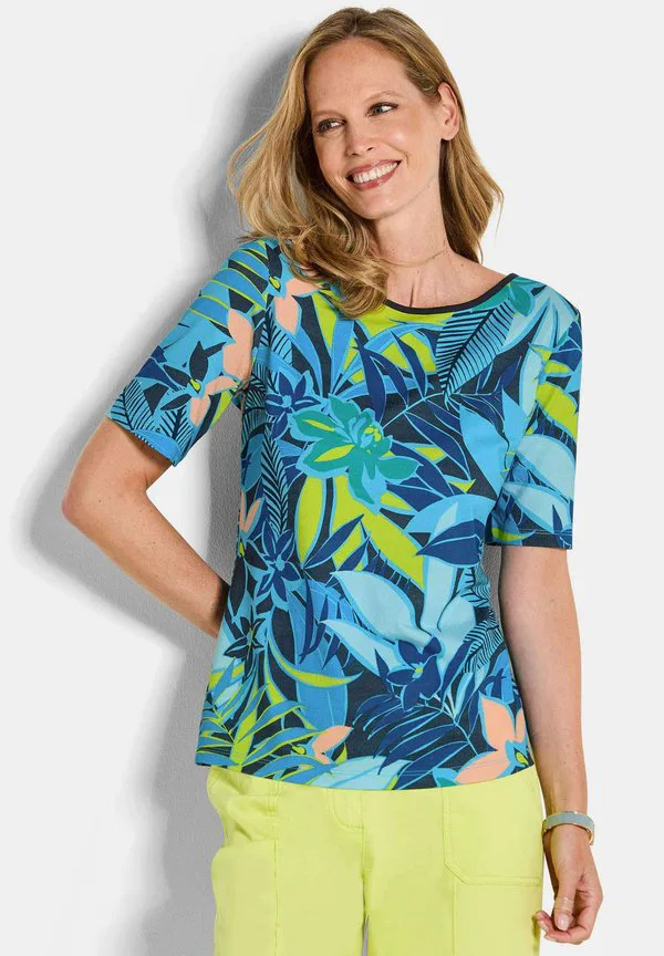 Футболка с принтом mit ubootausschnitt Goldner, Blue/Green Patterned, Зеленый, Футболка с принтом mit ubootausschnitt Goldner, Blue/Green Patterned
Футболка с принтом mit ubootausschnitt Goldner, Blue/Green Patterned, Зеленый, Футболка с принтом mit ubootausschnitt Goldner, Blue/Green Patterned