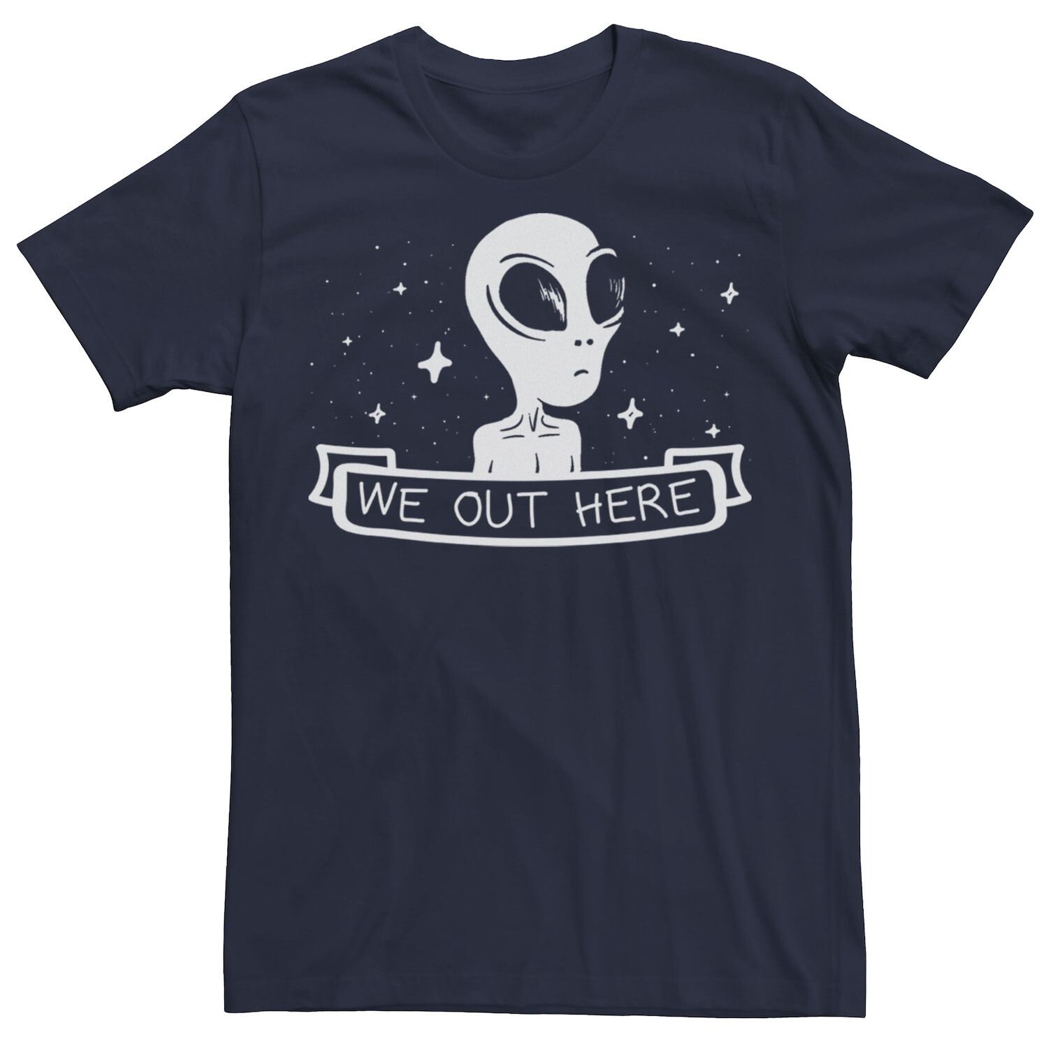 Мужская модная футболка We Out Here Alien Licensed Character
Мужская модная футболка We Out Here Alien Licensed Character