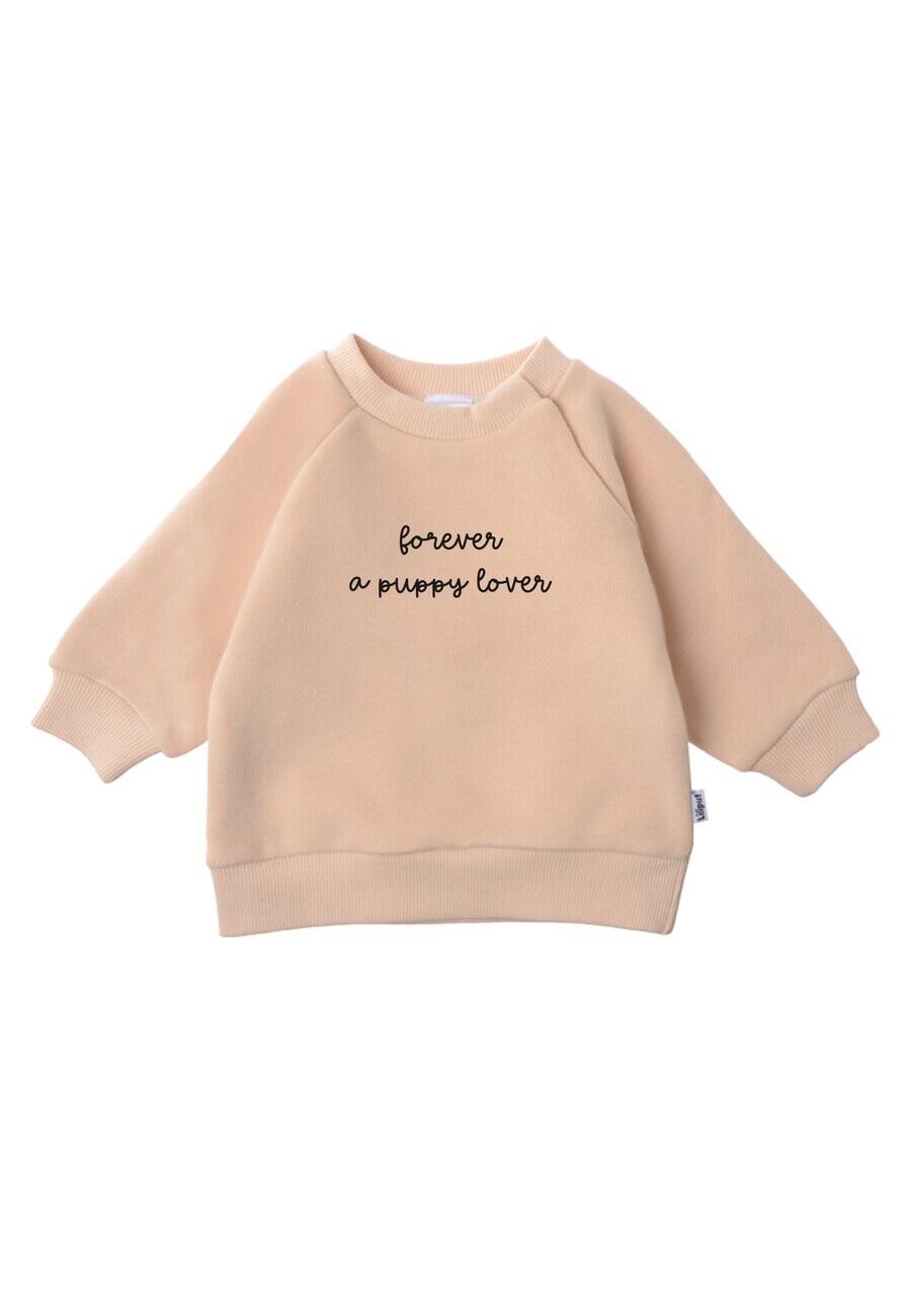 Худи LILIPUT Sweatshirt Forever a puppy lover, бежевый 
Худи LILIPUT Sweatshirt Forever a puppy lover, бежевый