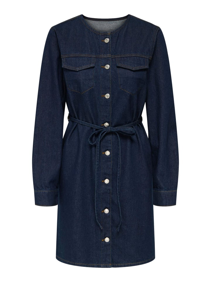 Платье до колена ONLY, темно-синий деним
Платье до колена ONLY, темно-синий деним