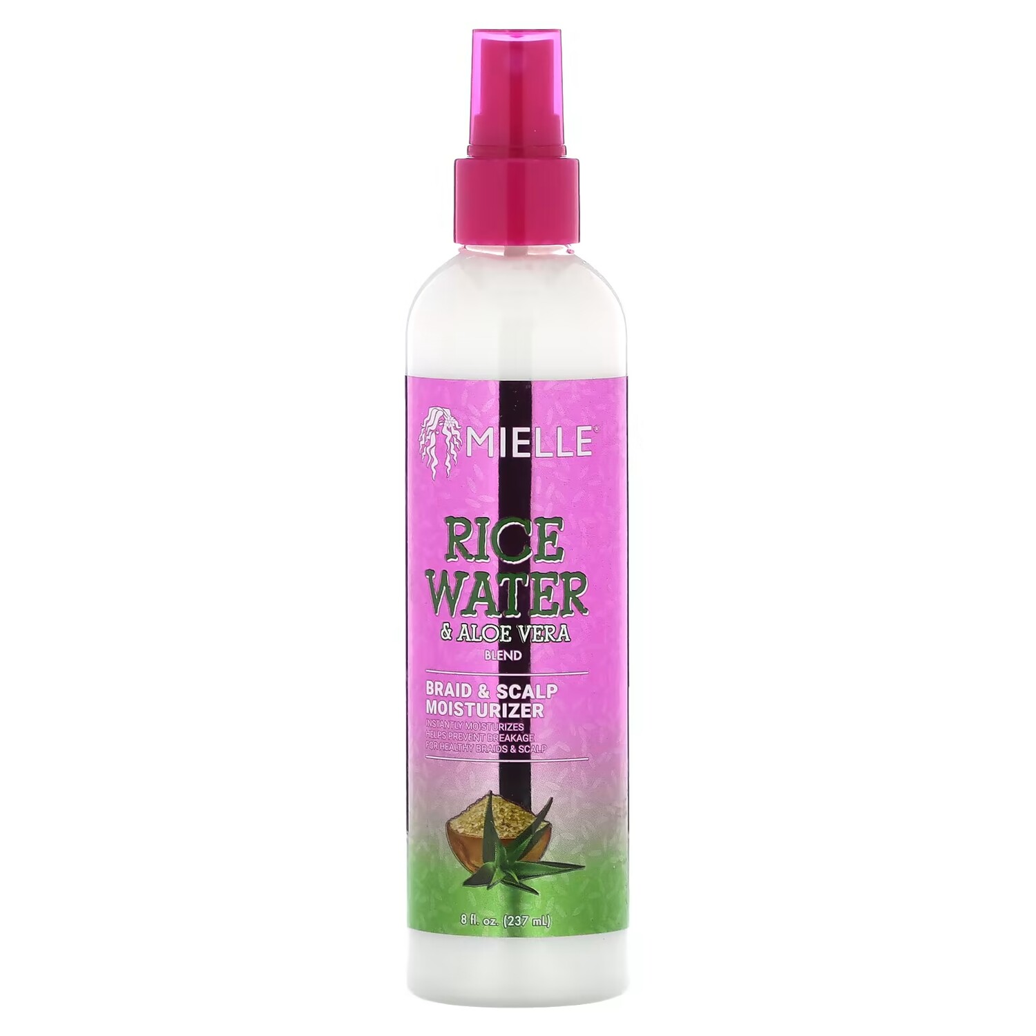 Крем увлажняющий Mielle Braid & Scalp Moisturizer смесь рисовой воды и алоэ вера, 237 мл 
Крем увлажняющий Mielle Braid & Scalp Moisturizer смесь рисовой воды и алоэ вера, 237 мл