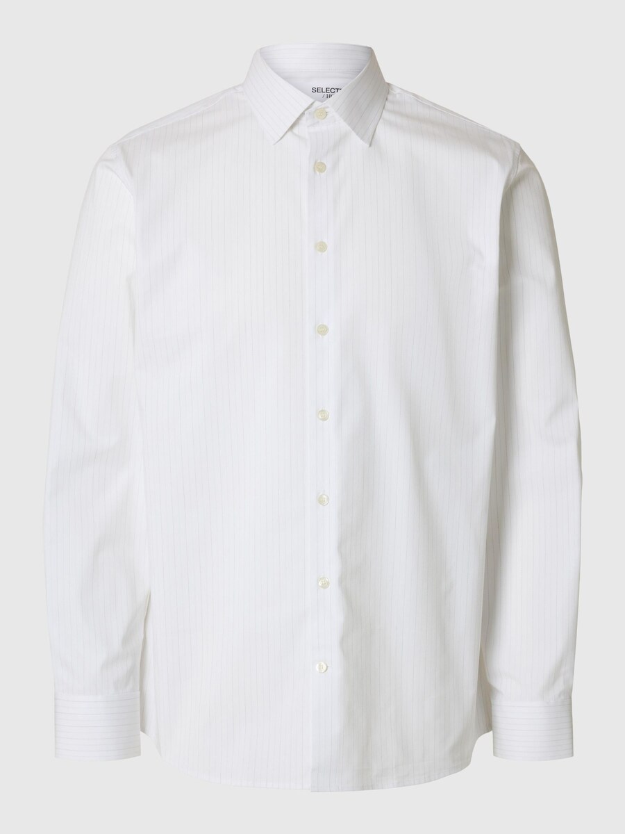 Рубашка Slim Fit на пуговицах SELECTED, белый
Рубашка Slim Fit на пуговицах SELECTED, белый