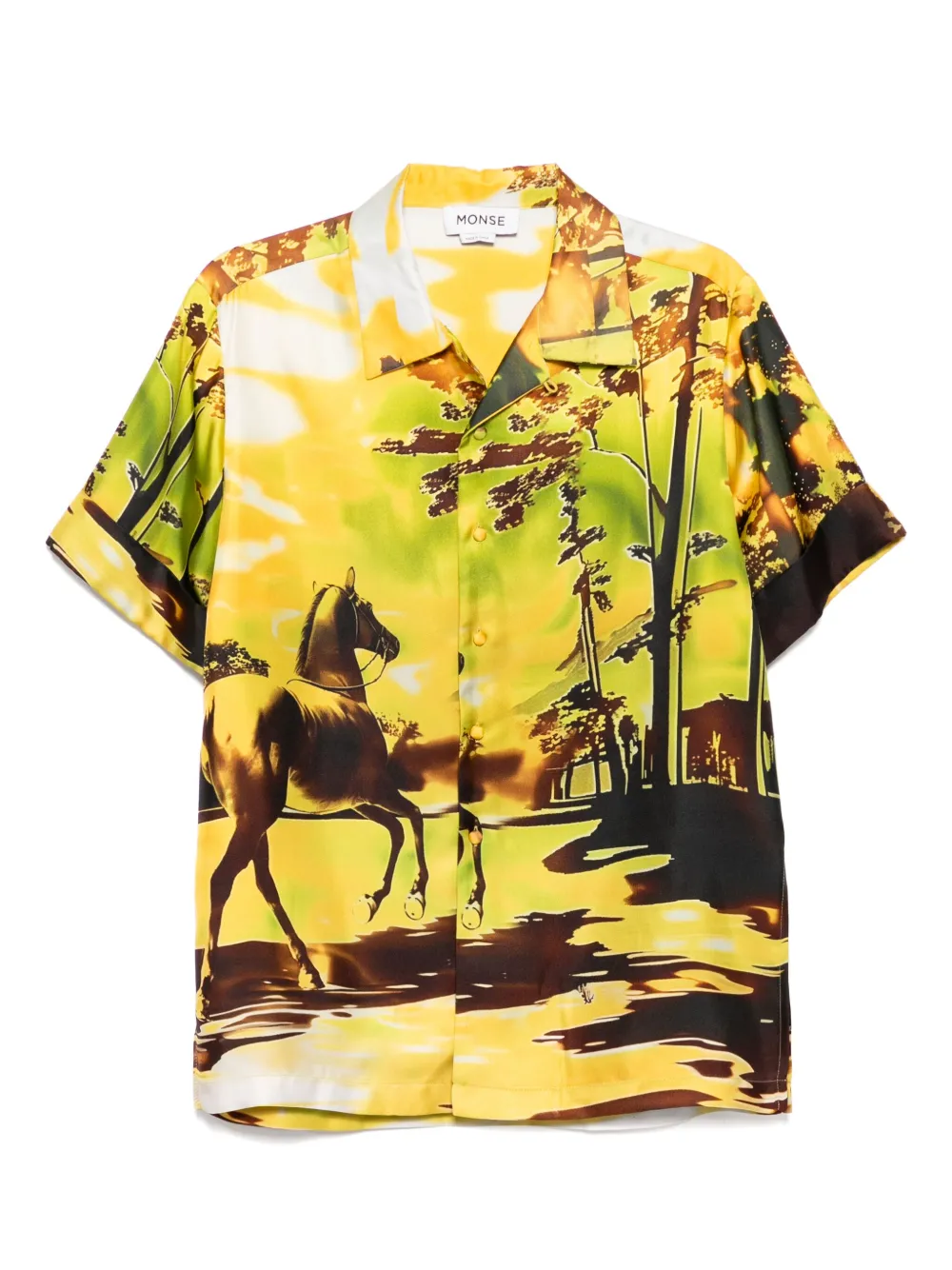 Твиловая рубашка Boxy свободного кроя Monse, зеленый
Твиловая рубашка Boxy свободного кроя Monse, зеленый