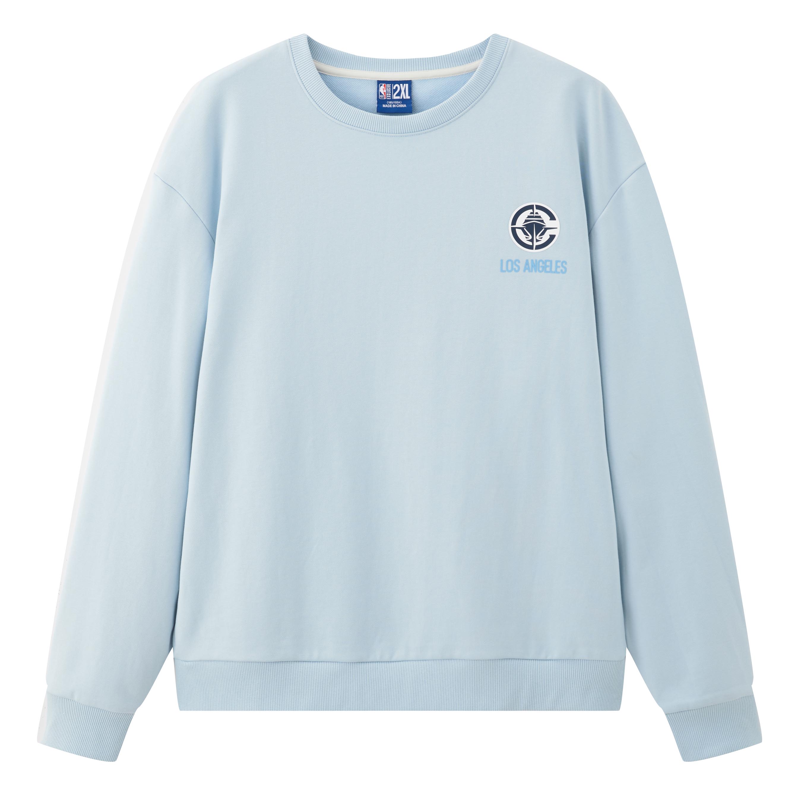 Свитшот унисекс светло-голубой NBA
Свитшот унисекс светло-голубой NBA