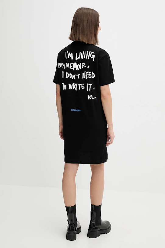 Хлопковое платье Karl Lagerfeld Jeans, черный
Хлопковое платье Karl Lagerfeld Jeans, черный