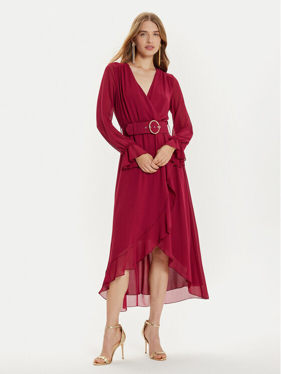 Коктейльное платье стандартного кроя Rinascimento, красный
Коктейльное платье стандартного кроя Rinascimento, красный