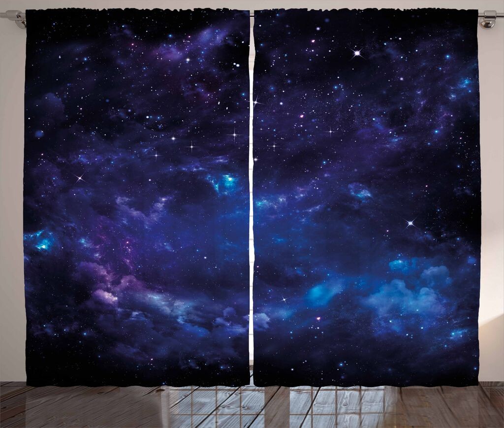 ABAKUHAUS Sky Rustic Curtain, Космическая иллюстрация Galaxy, Универсальные ленточные шторы для гостиной с петлями и крючками, 280 x 175 см, Фиолетовый кока-серый
ABAKUHAUS Sky Rustic Curtain, Космическая иллюстрация Galaxy, Универсальные ленточные шторы для гостиной с петлями и крючками, 280 x 175 см, Фиолетовый кока-серый