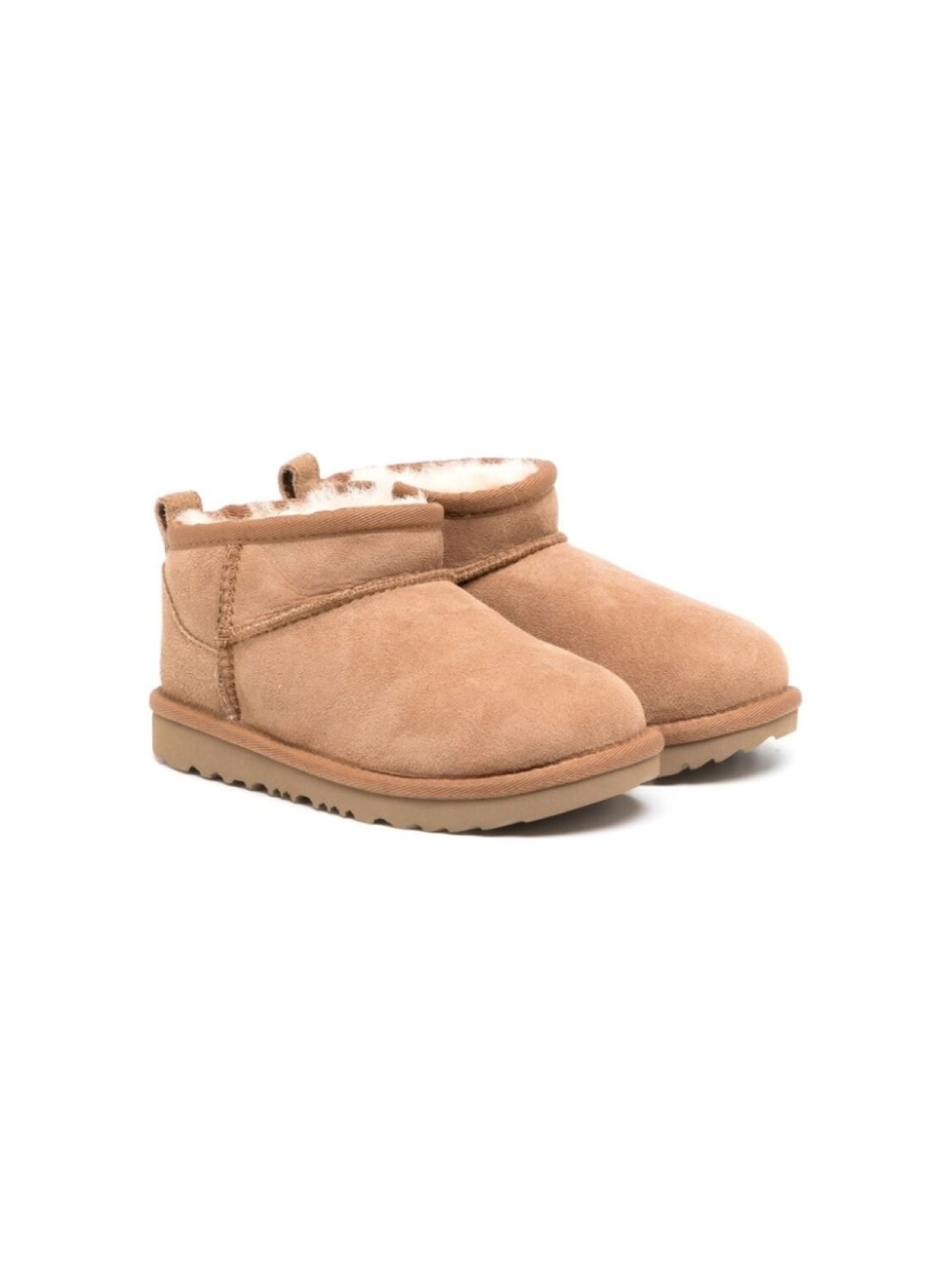 UGG Kids ботинки с закругленным носком, коричневый
UGG Kids ботинки с закругленным носком, коричневый