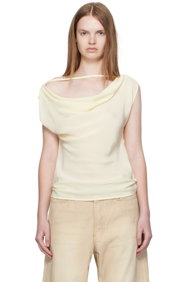 Paris Georgia Желтый элементарный топ Кристофа
Paris Georgia Желтый элементарный топ Кристофа