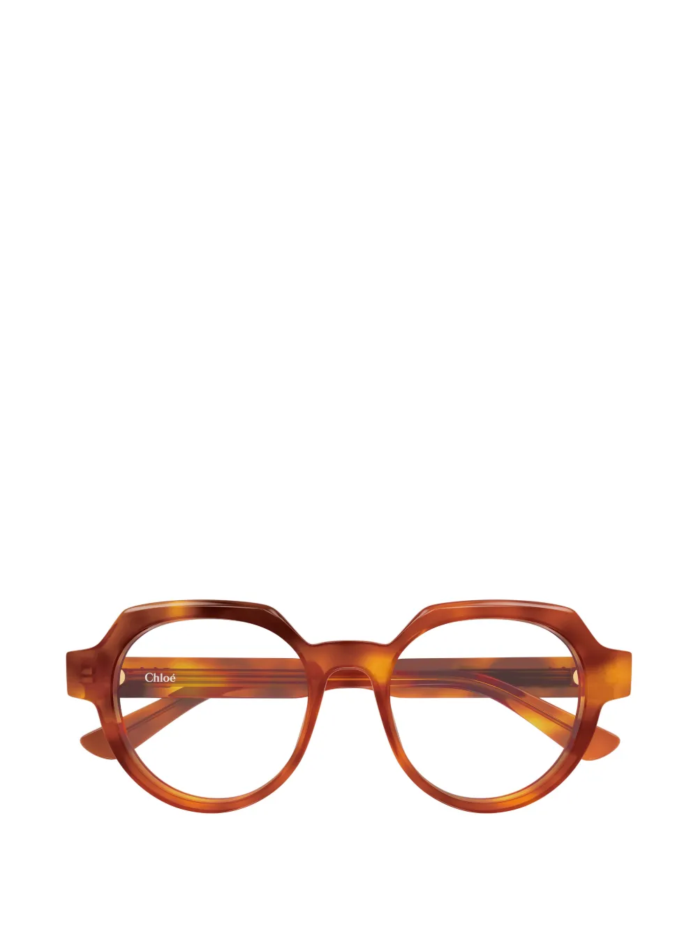 Очки в круглой оправе Chloé, оранжевый
Очки в круглой оправе Chloé, оранжевый