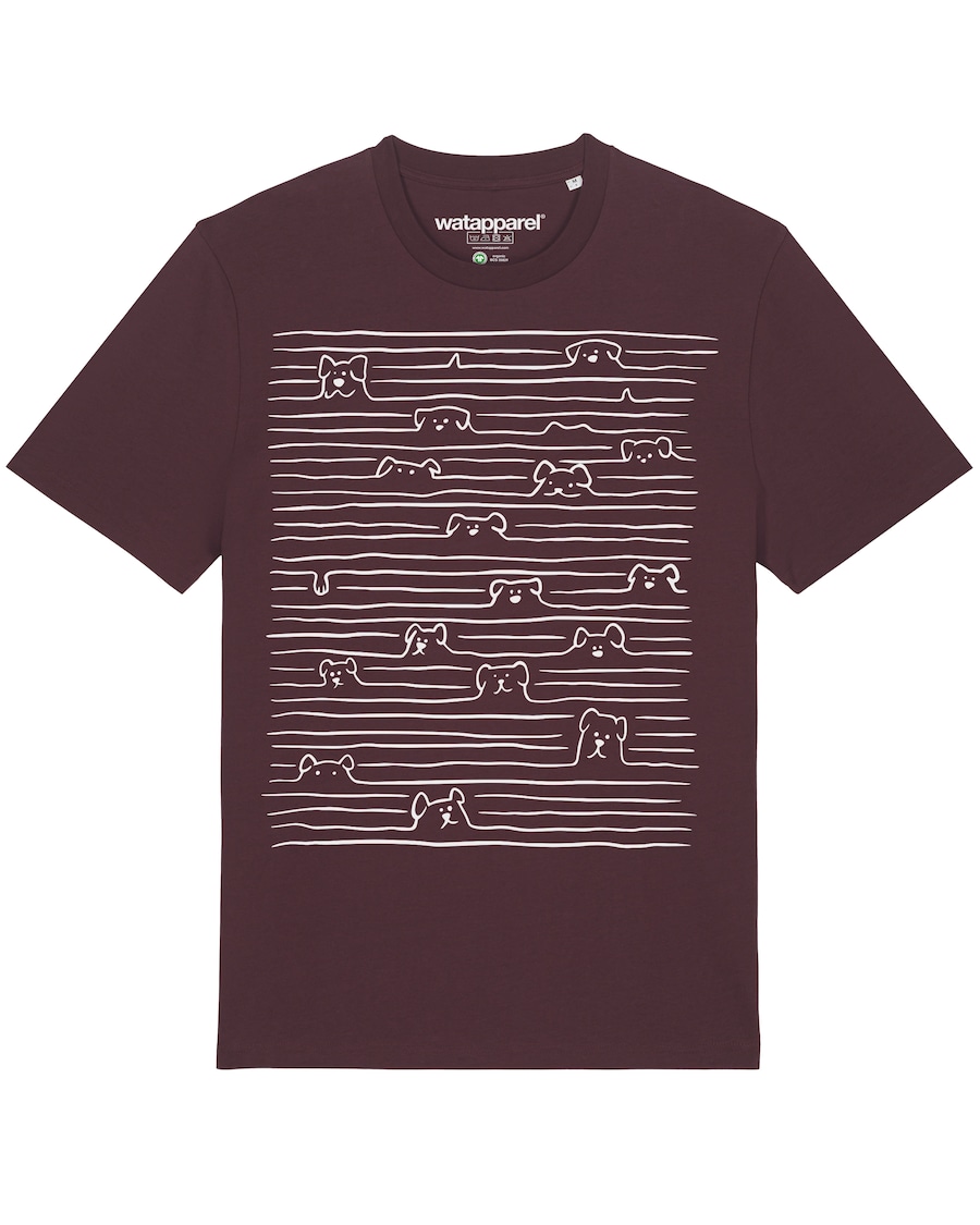 Рубашка Watapparel Doodle Dogs, темно-красный
Рубашка Watapparel Doodle Dogs, темно-красный