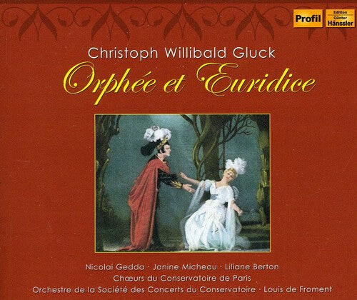 CD диск Gluck / Choeurs Du Conservatoire De Paris: Orphee Et Euridice
CD диск Gluck / Choeurs Du Conservatoire De Paris: Orphee Et Euridice