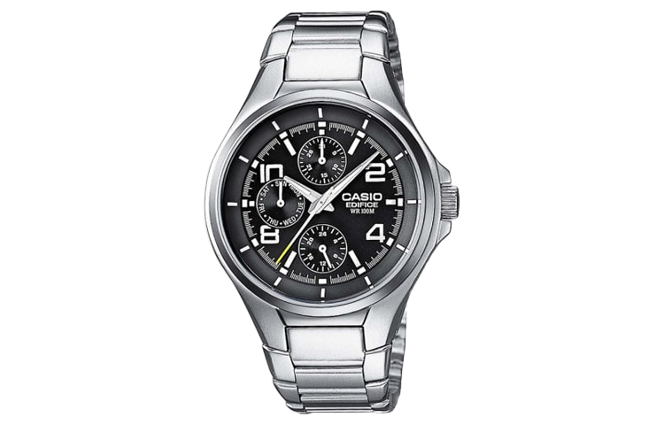 Мужские часы EDIFICE Black EF-316D-1AVEF CASIO
Мужские часы EDIFICE Black EF-316D-1AVEF CASIO